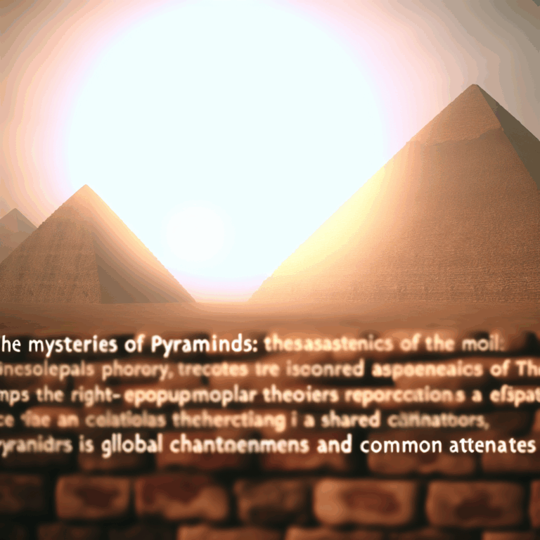 Tajemnice piramid: globalny fenomen i wspólne cechy