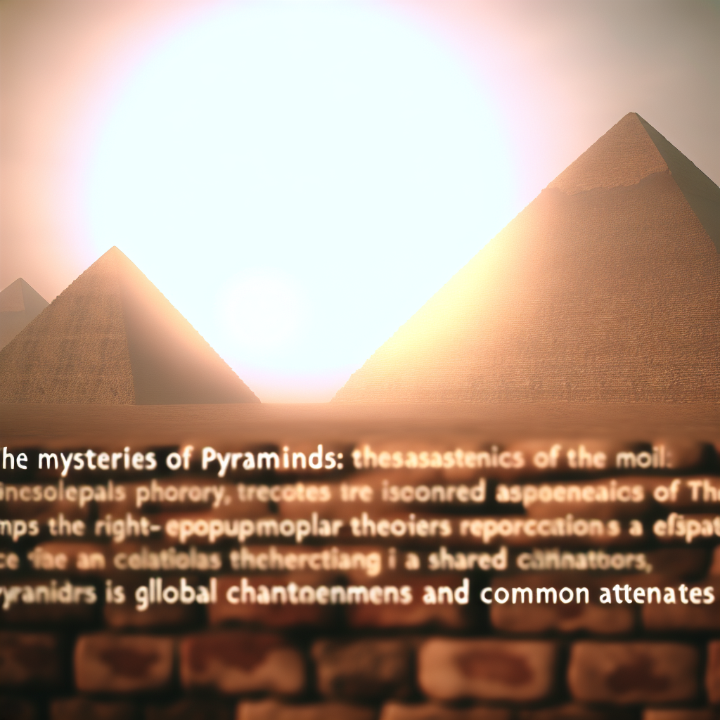 Tajemnice piramid: globalny fenomen i wspólne cechy